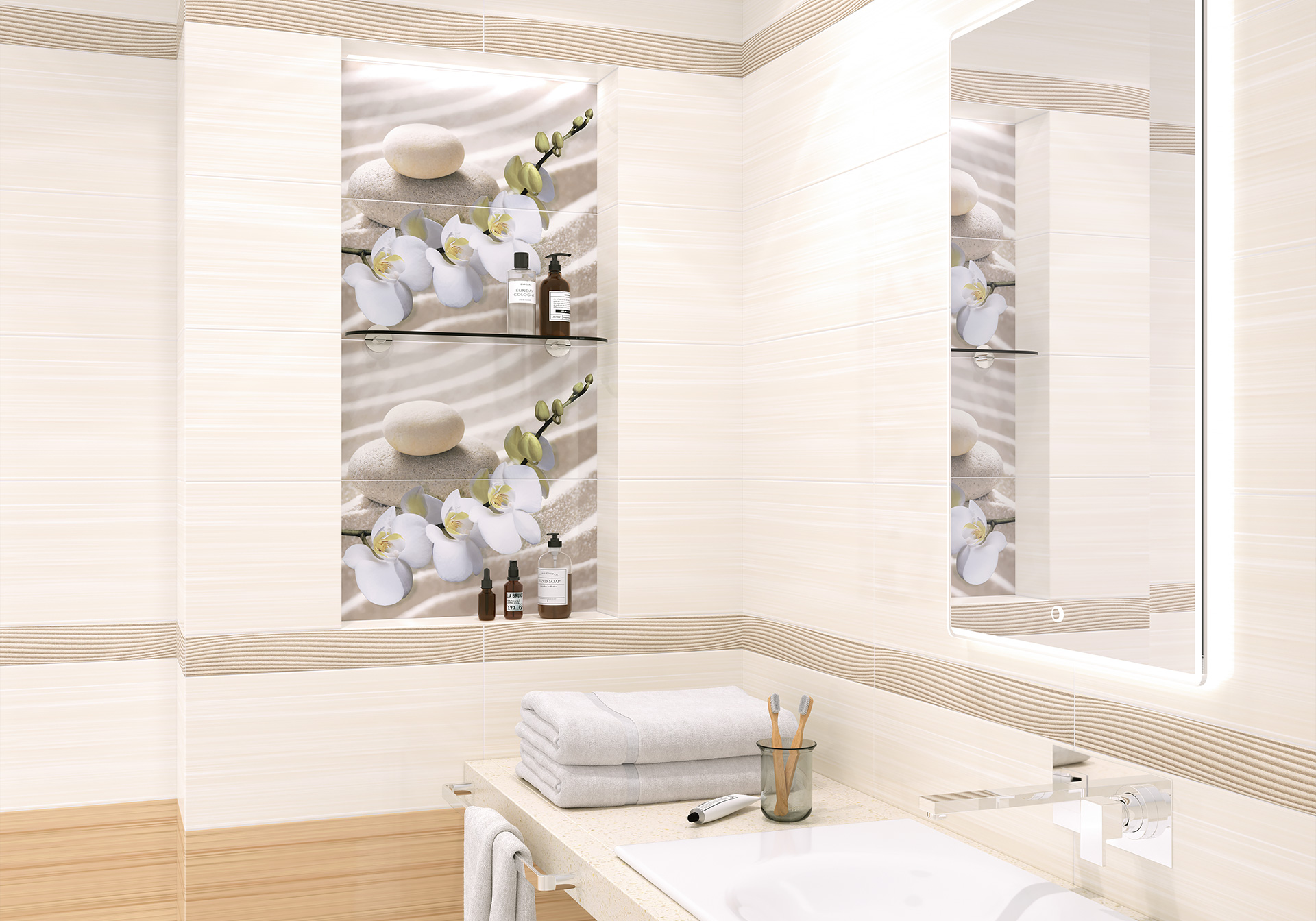 Фото в интерьере Alma Ceramica Relax