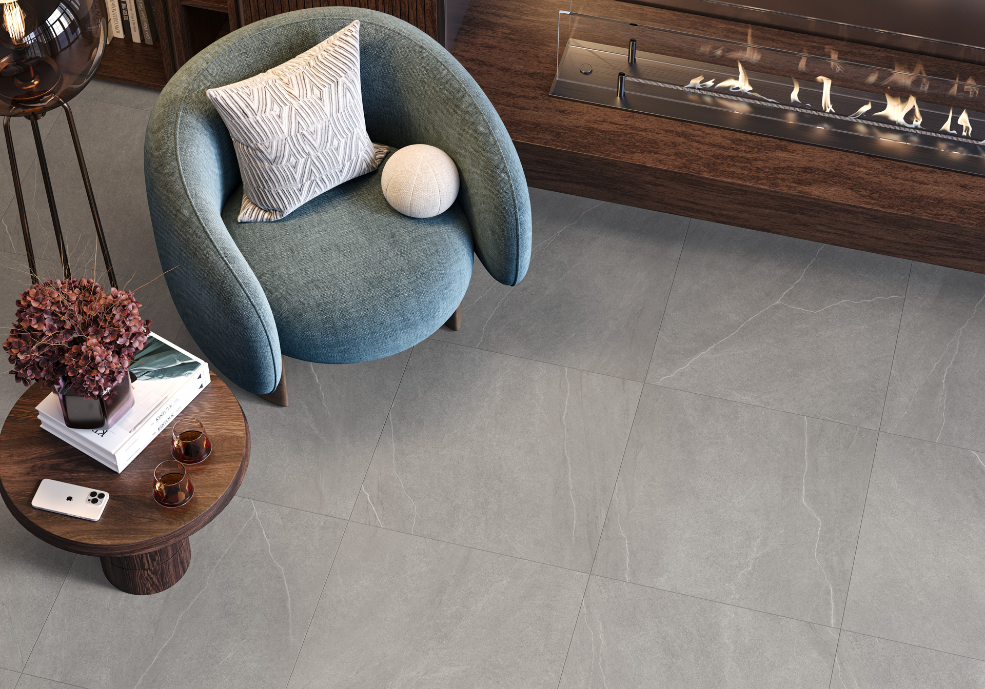 Фото в интерьере Alma Ceramica Rock Line