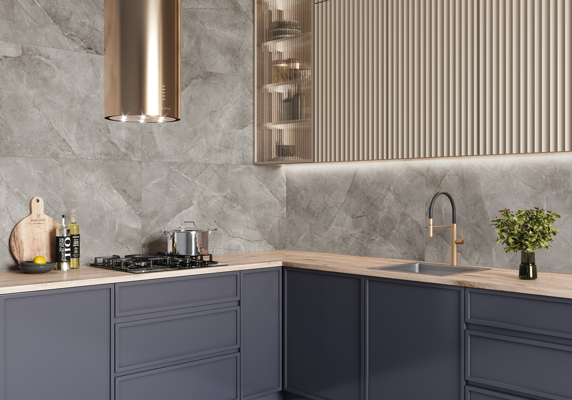 Фото в интерьере Alma Ceramica Rock Line