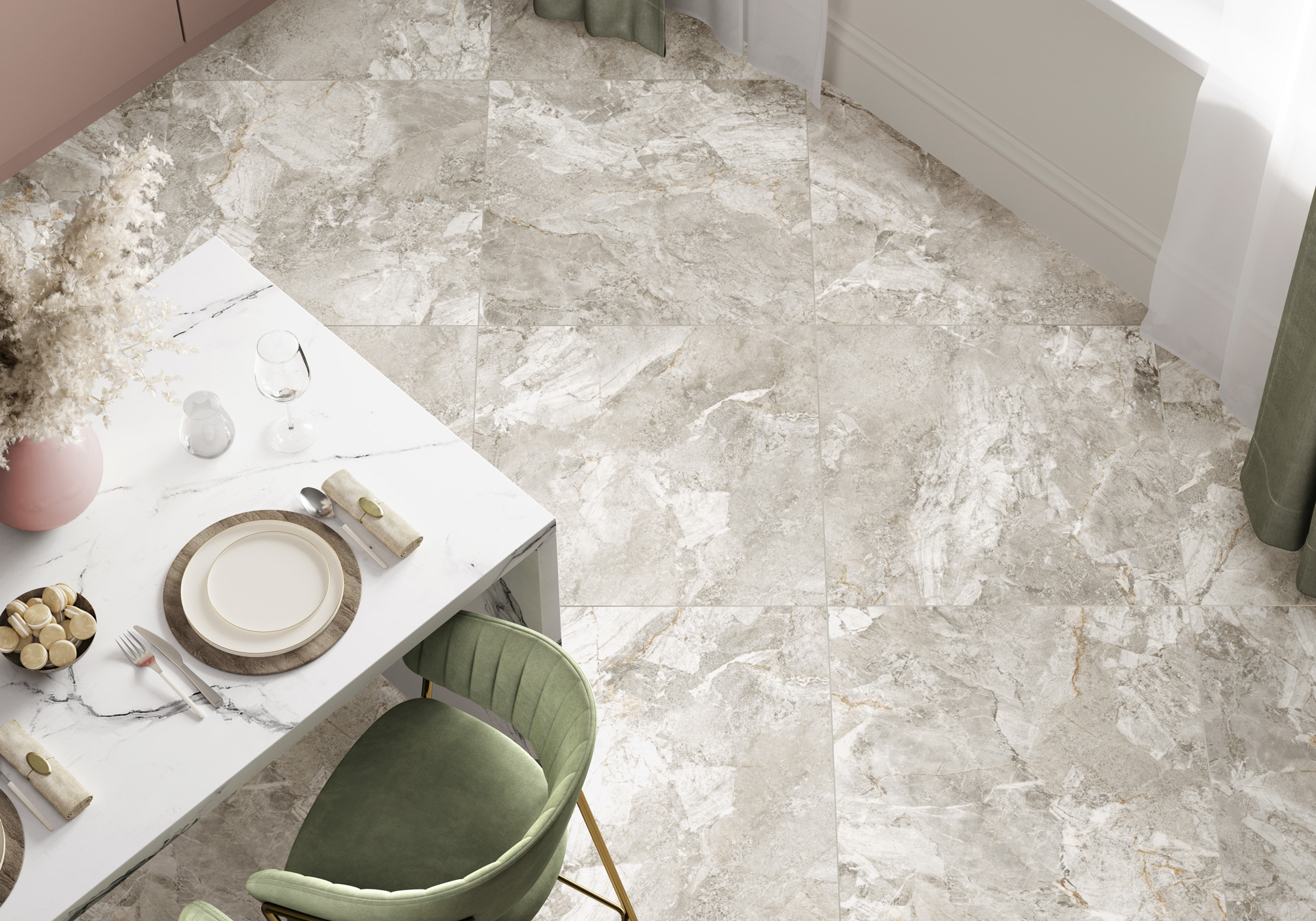 Фото в интерьере Alma Ceramica Rock Line