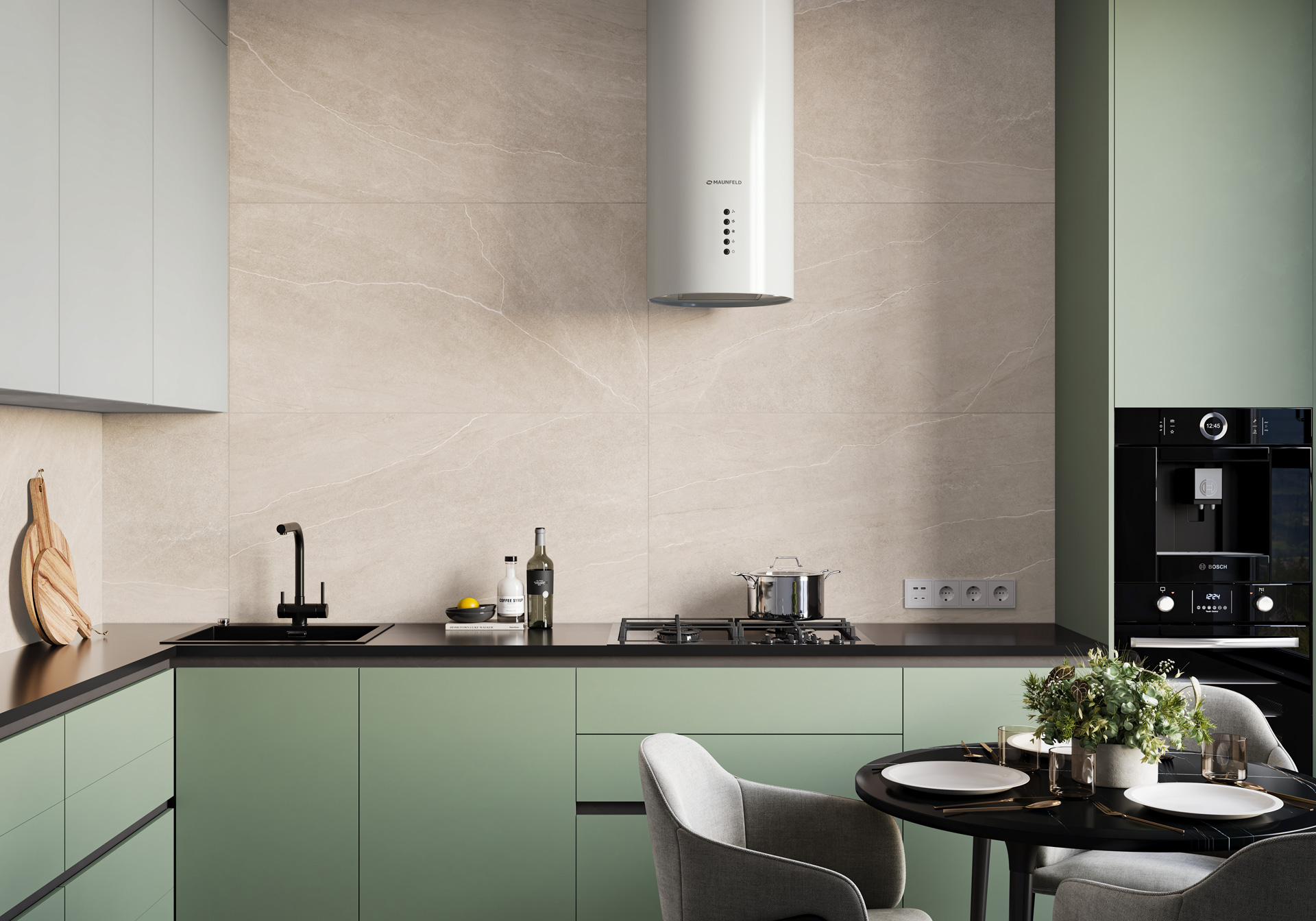 Фото в интерьере Alma Ceramica Rock Line