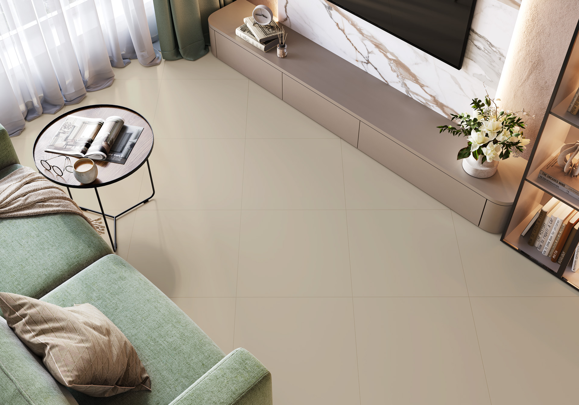 Фото в интерьере Alma Ceramica Spector
