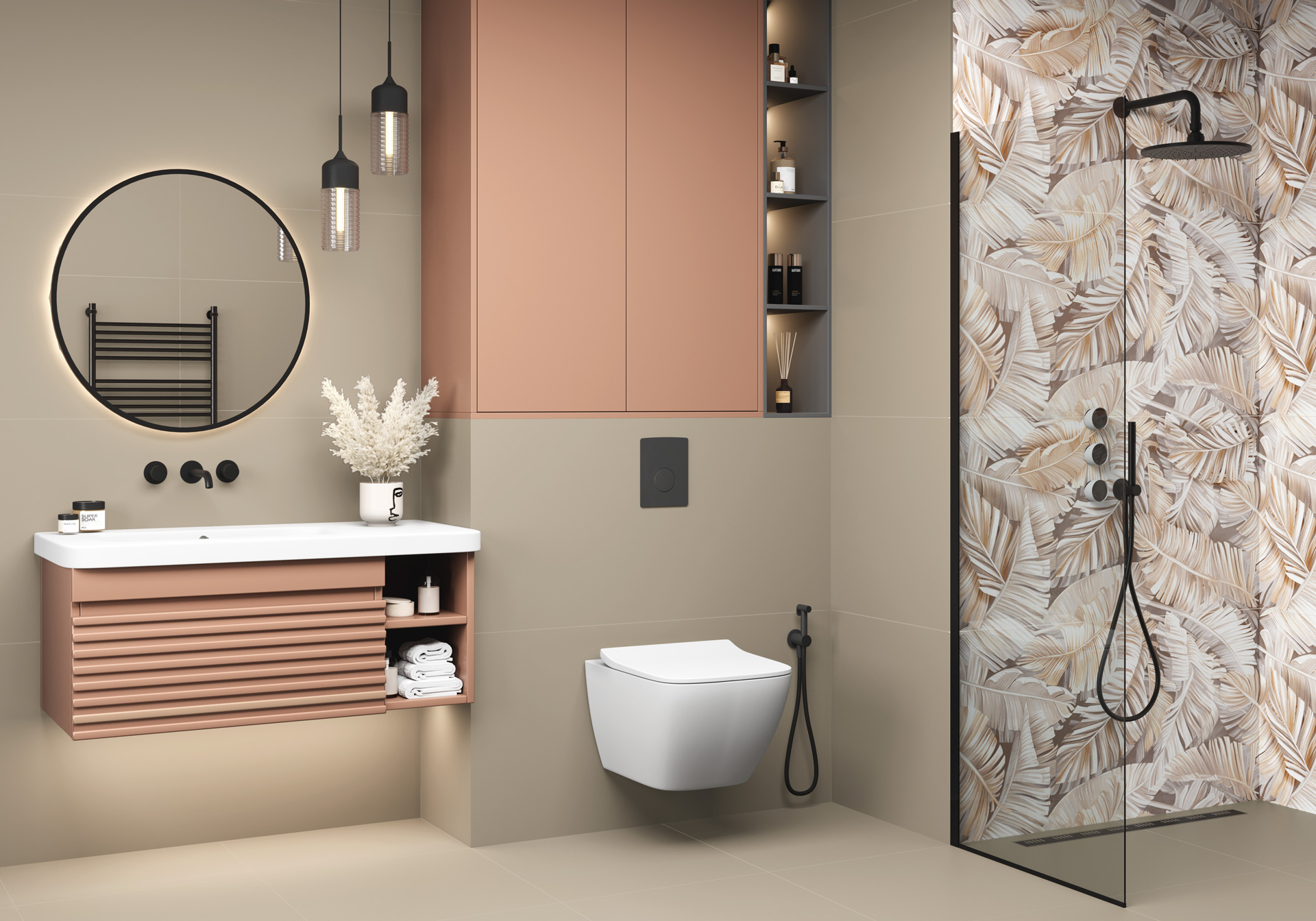 Фото в интерьере Alma Ceramica Spector
