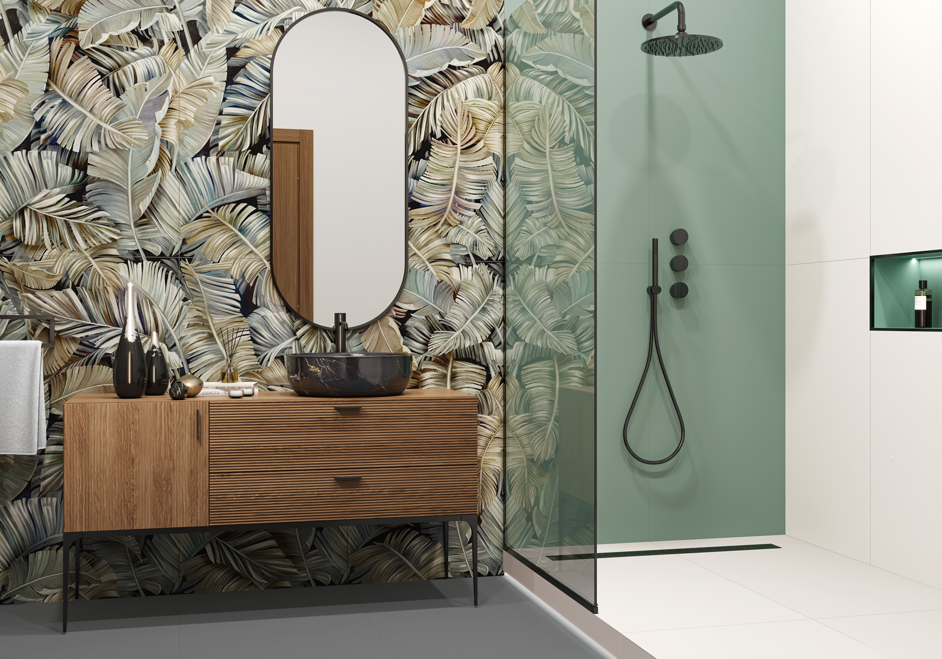 Фото в интерьере Alma Ceramica Spector