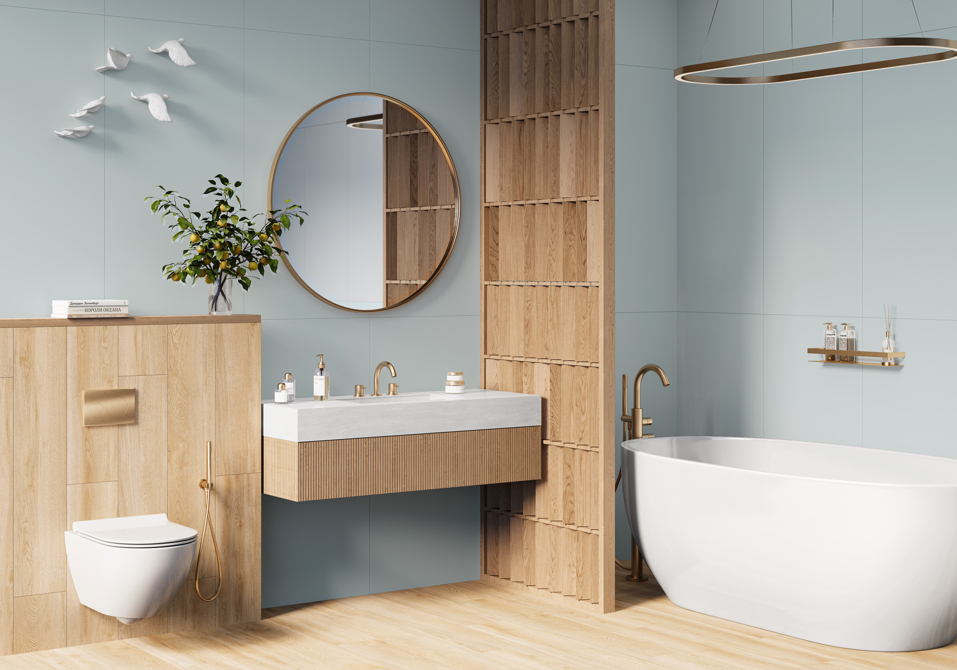 Фото в интерьере Alma Ceramica Spector