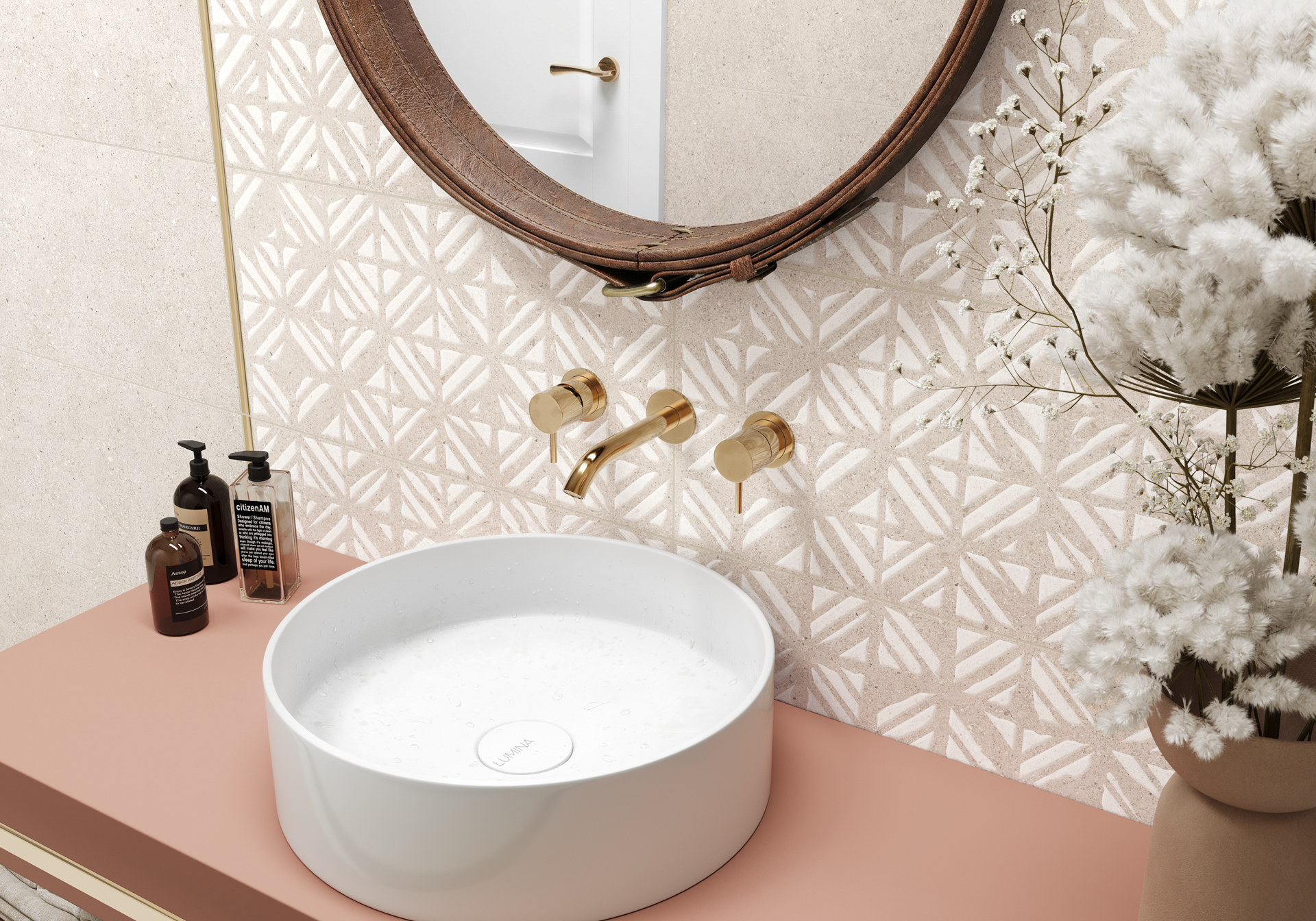 Фото в интерьере Alma Ceramica Summer