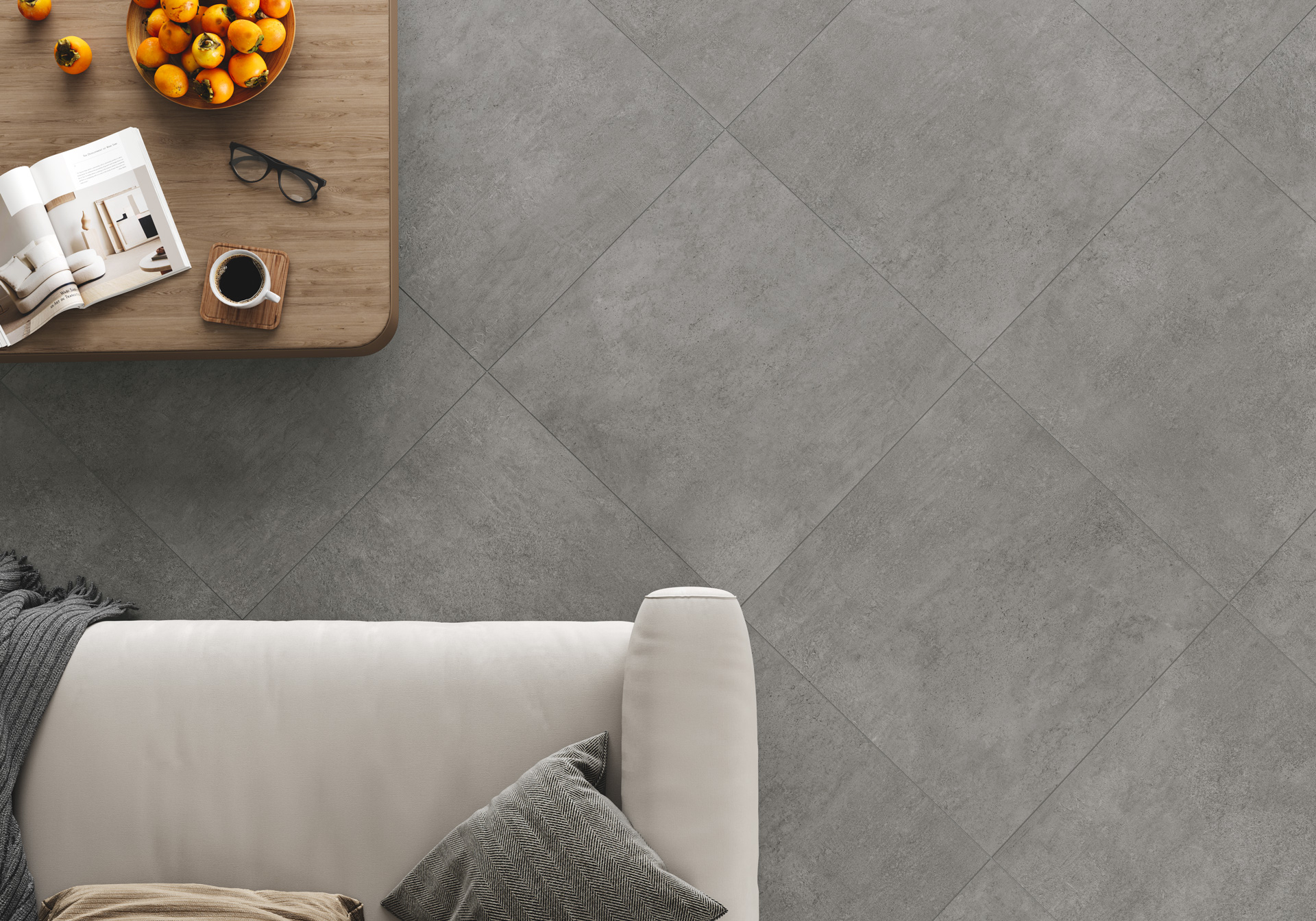 Фото в интерьере Alma Ceramica Uniko