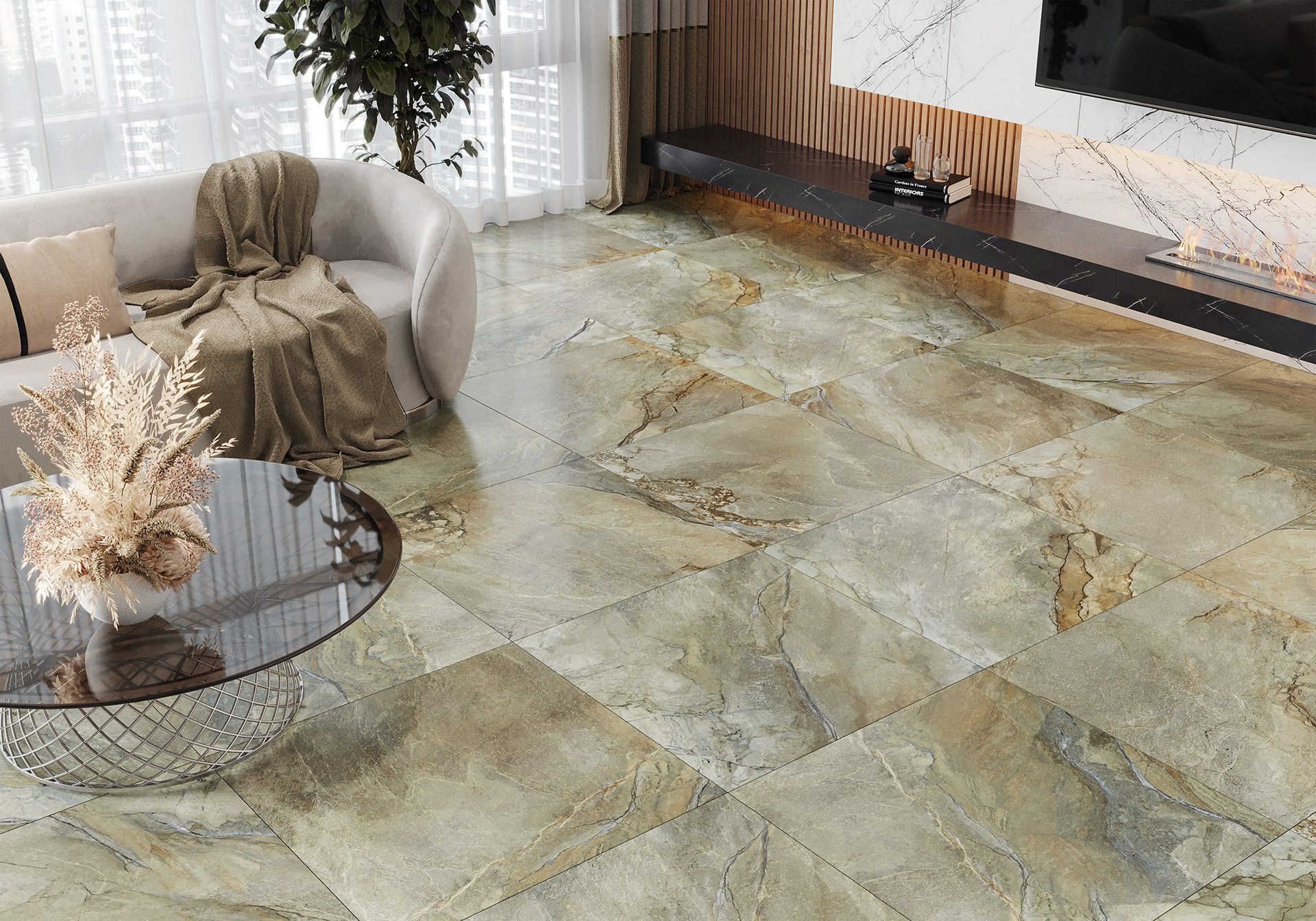 Фото в интерьере Alma Ceramica Vulcano