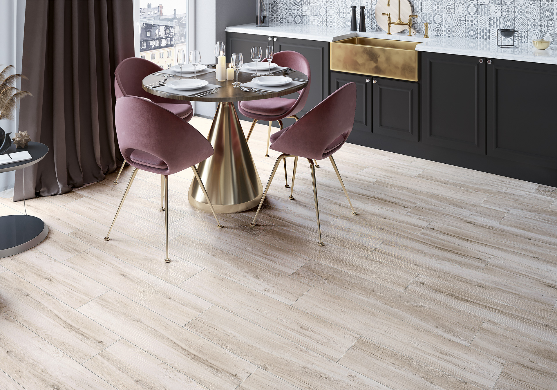 Фото в интерьере Alma Ceramica Westwood