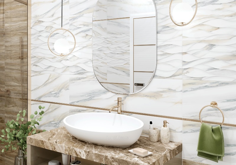 Фото в интерьере для ванной ALMA Ceramica Corsica