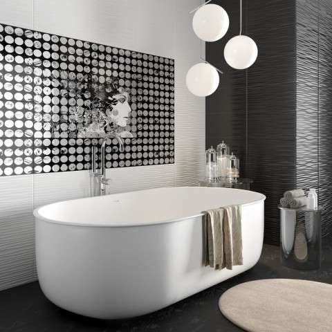 Фото в интерьере для ванной ALMA Ceramica Monocolor