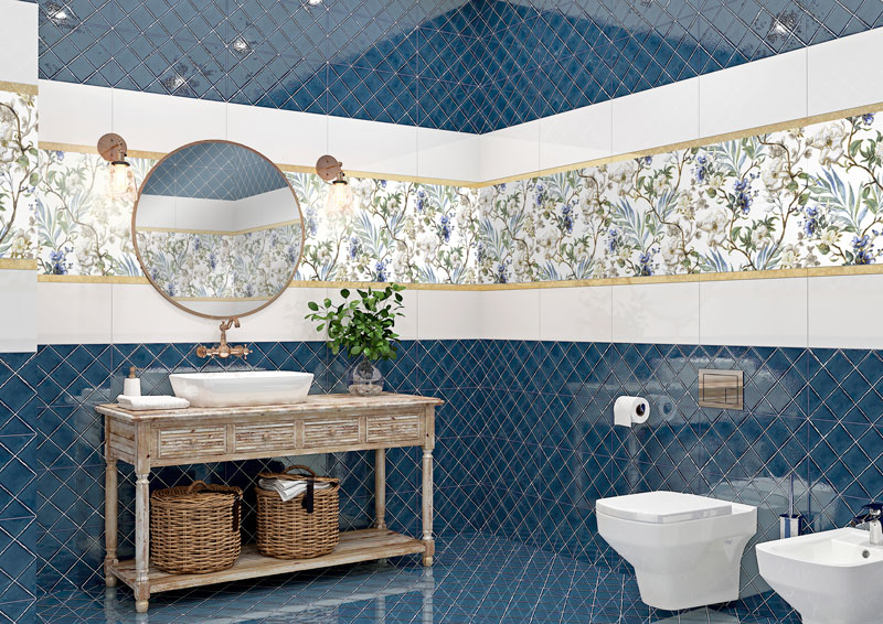 Фото в интерьере для ванной ALMA Ceramica Salvia