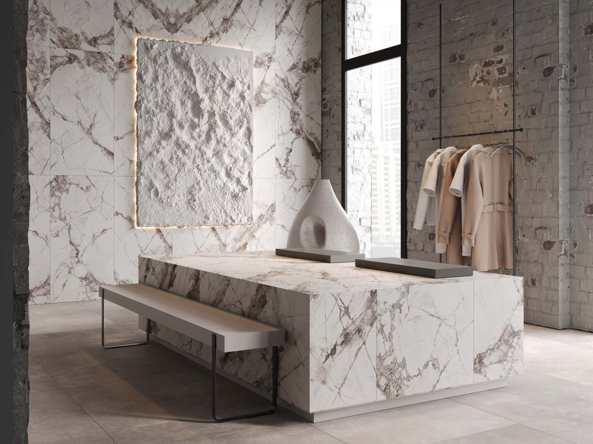 Фото в интерьере для общественных помещений Ametis Exotica Marble