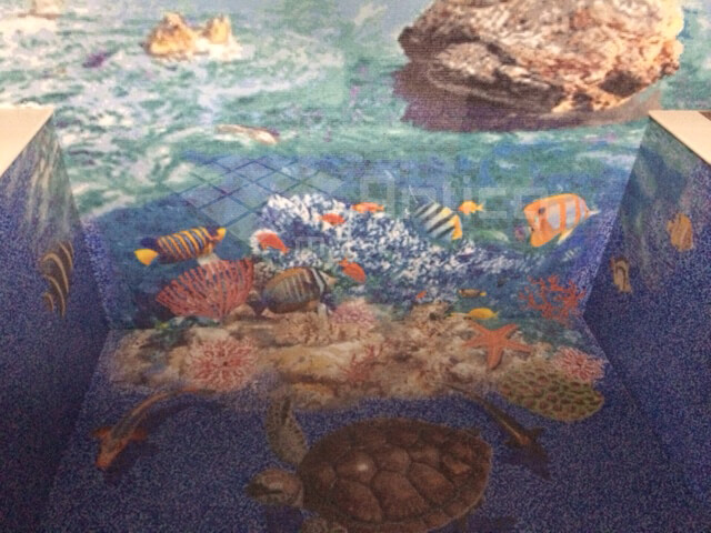 Фото в интерьере Antica Mosaic Черепахи