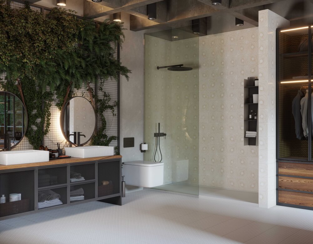 Фото в интерьере для ванной Aparici  Art-Deco