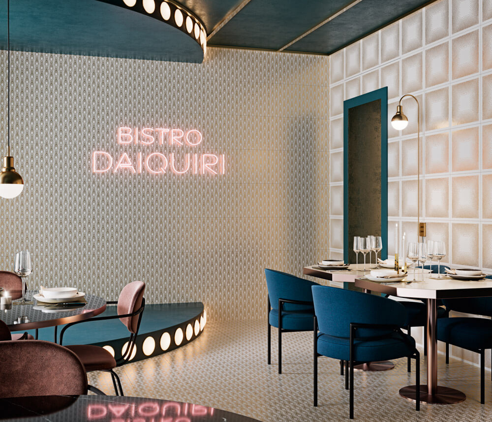 Фото в интерьере для кафе и ресторана Aparici  Art-Deco