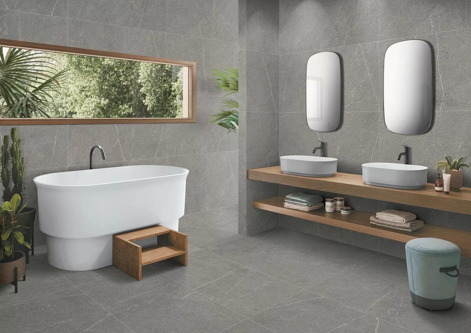 Фото в интерьере для ванной Arcadia Ceramica Equistone