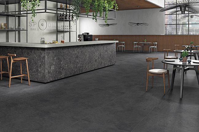 Матовый Art Natura Ceramica Керамогранит Art Natura Moderno Beton Black sand coloured body 60x120 — фото 2