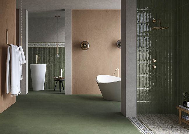 Матовый Art Natura Ceramica Керамогранит Art Natura Moderno Stucco Terra Matt 60x120 — фото 2