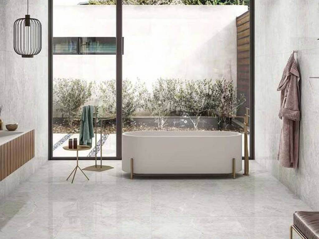 Фото в интерьере для ванной Art Natura Ceramica Una Pietra Nordix