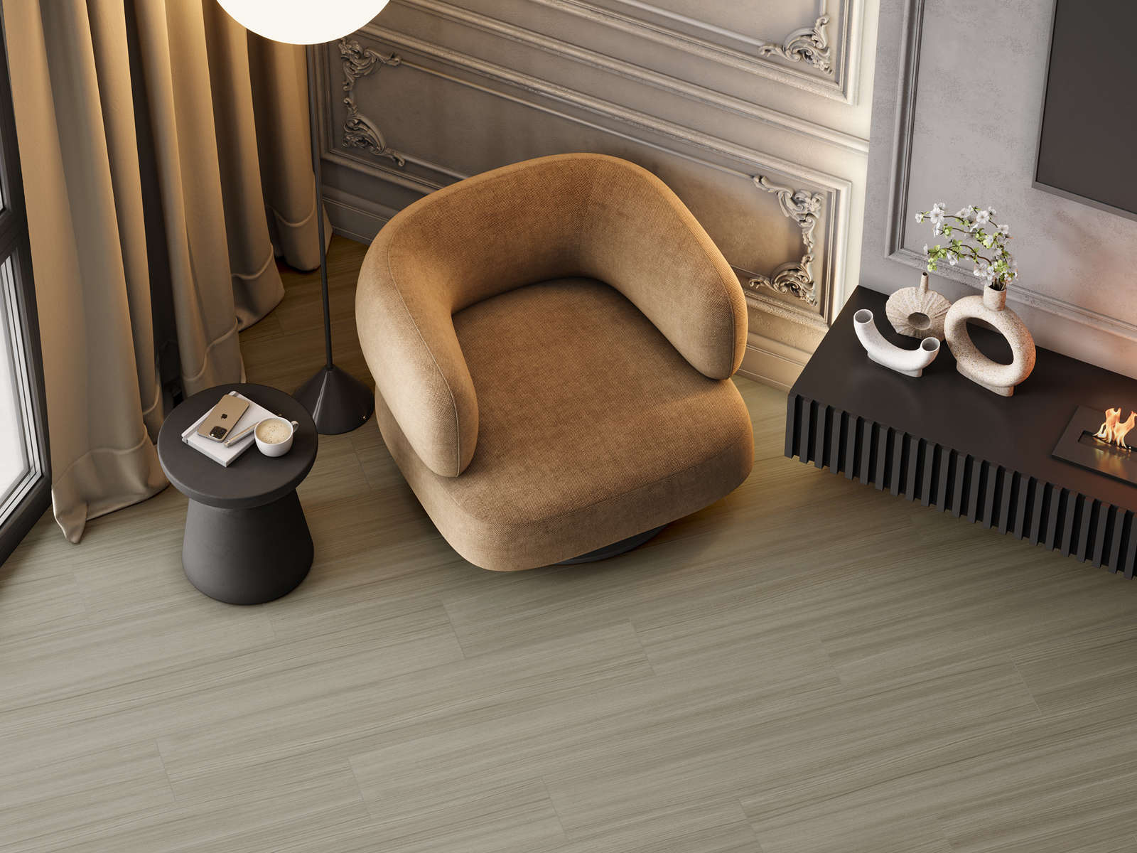 Фото в интерьере для гостиной Artkera Group Citywood
