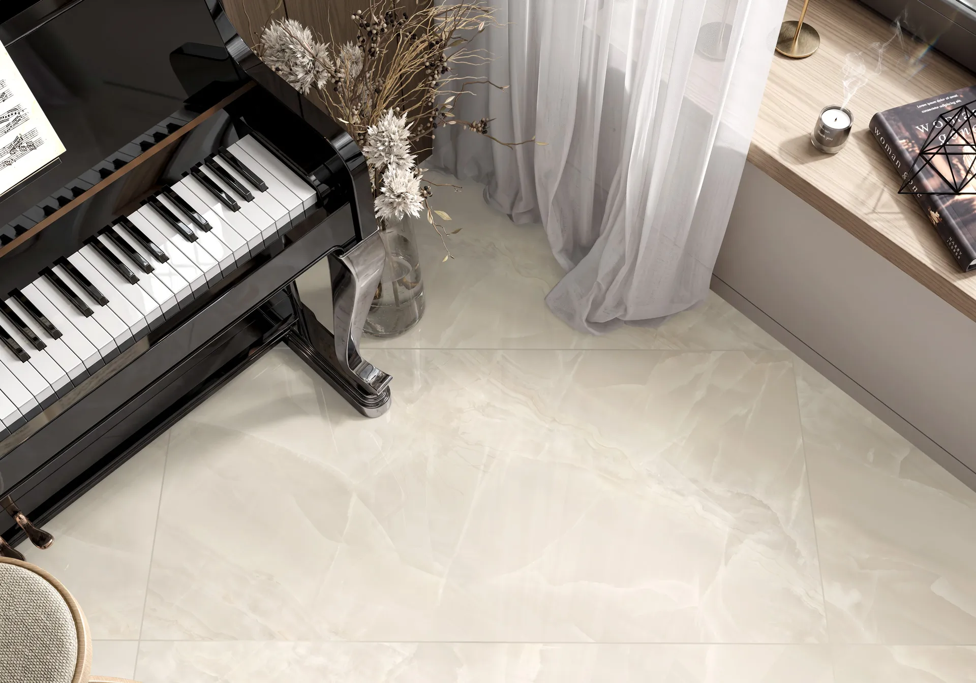 Фото в интерьере Artkera Group Prestizh Oniks
