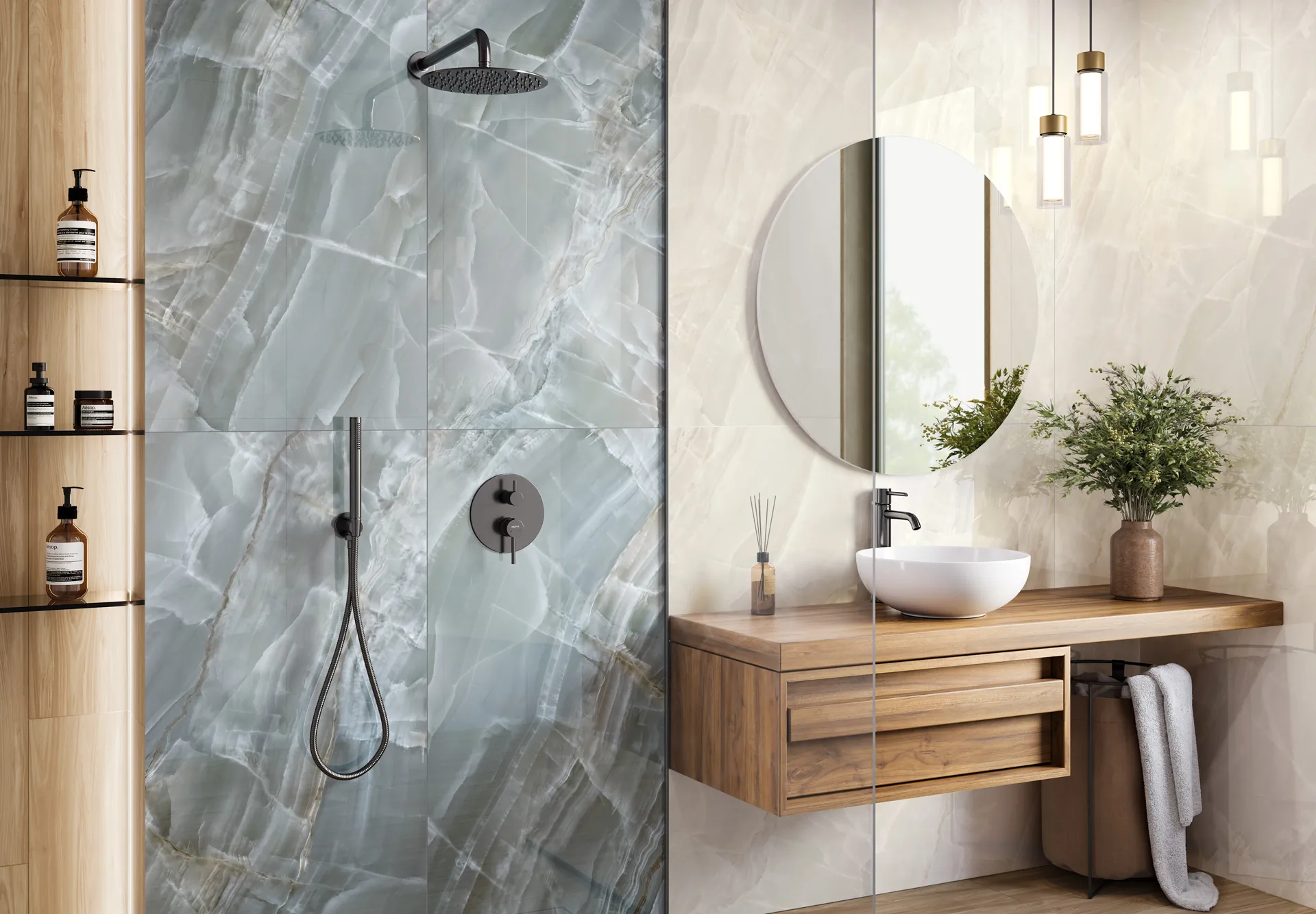 Фото в интерьере Artkera Group Prestizh Oniks