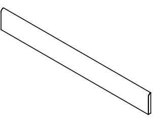 Напольная Погонный метр Atlas Concorde Forte Dei Marmi Rock Tiffany White Battiscopa 7.2x60