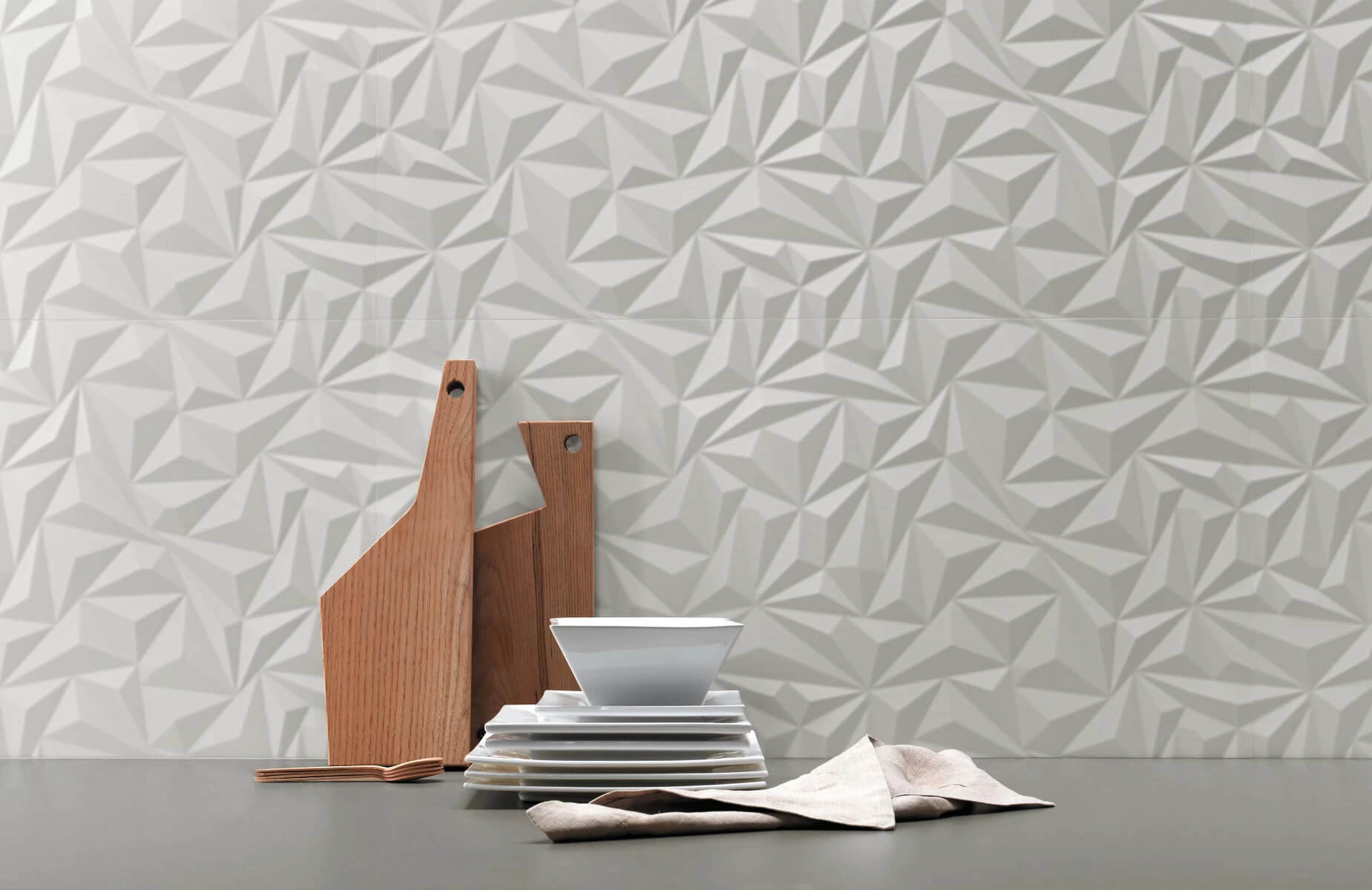 Фото в интерьере для кухни Atlas Concorde 3D Wall Design