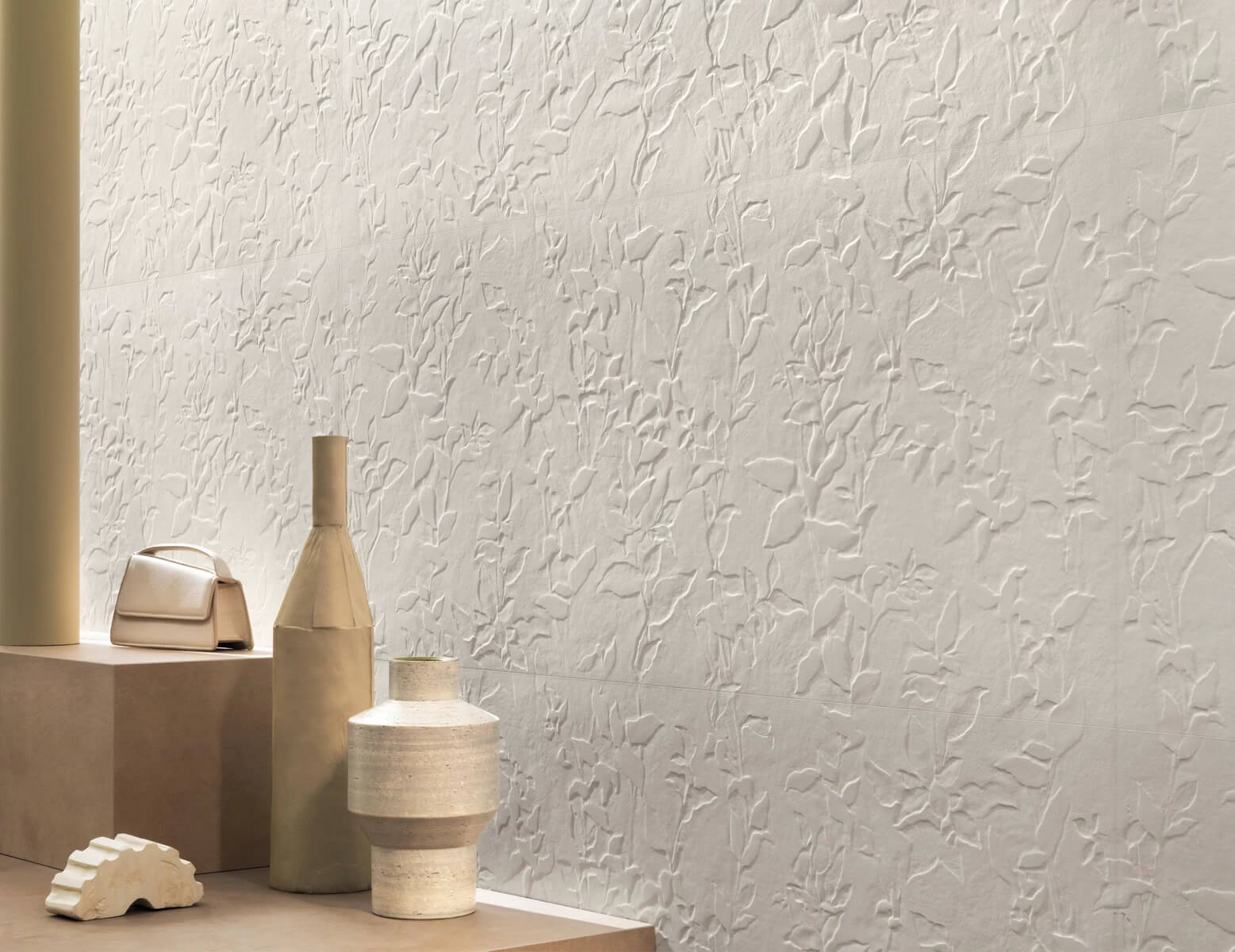 Фото в интерьере для магазина Atlas Concorde 3D Wall Plaster