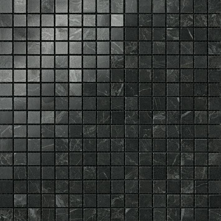 Керамическая Atlas Concorde Marvel Pro Noir St. Laurent Mosaico Lappato 30x30 — фото 2
