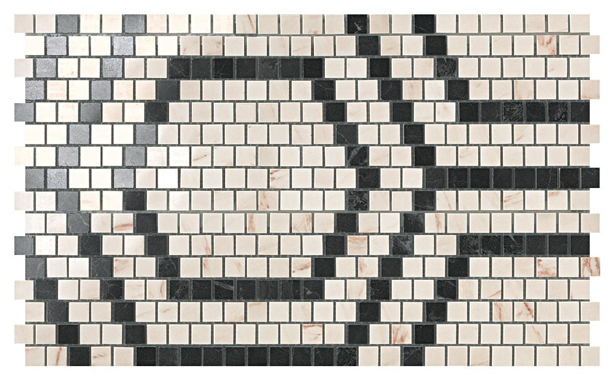 Керамическая Atlas Concorde Marvel Pro Marvel Mosaico Honeycomb Warm Lapp. 30x49 — фото 2