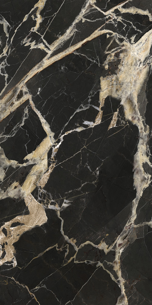 Полированный Керамогранит La Fabbrica AVA Marmi Siciliani Black Gold Lap 60х120 (Италия)