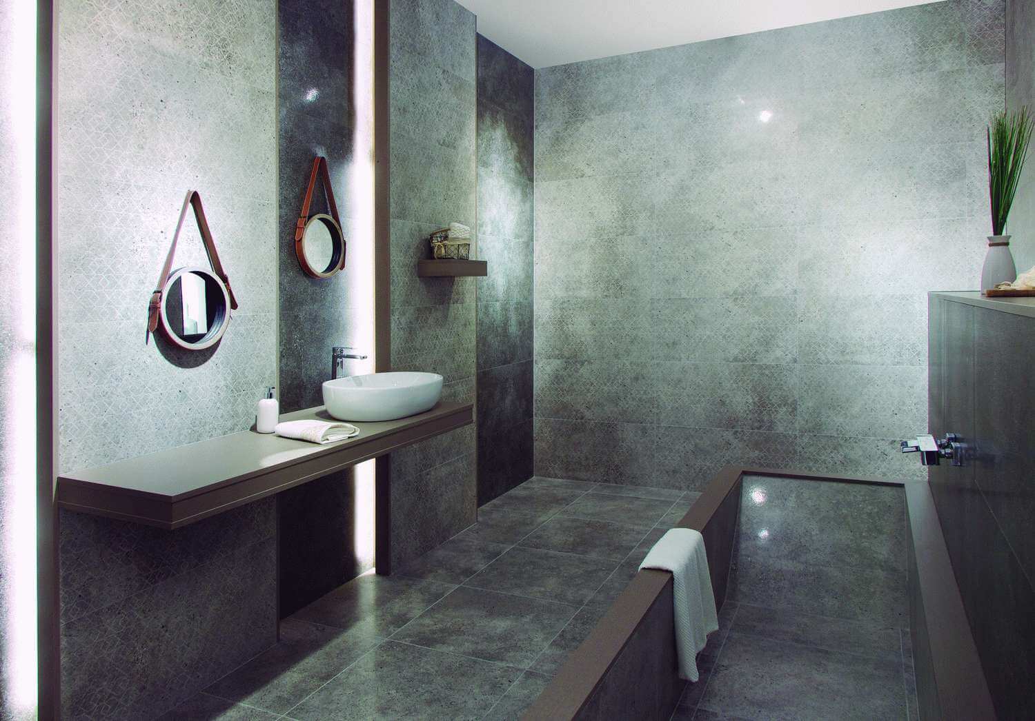 Фото в интерьере для ванной Azteca   Design Lux