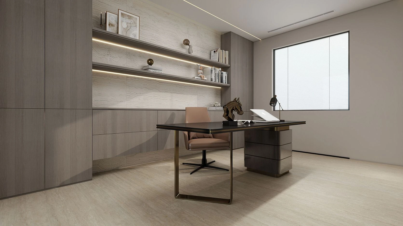 Фото в интерьере Basconi Home Travertine Ivory
