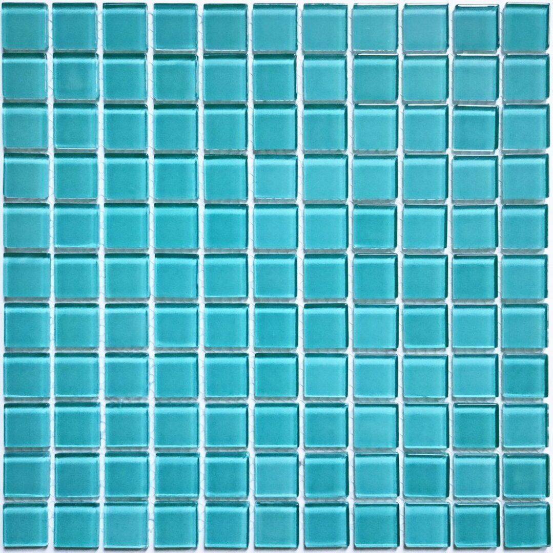 Керамическая Bonaparte Мозаика стеклянная Coral Sea 30x30 в интерьере