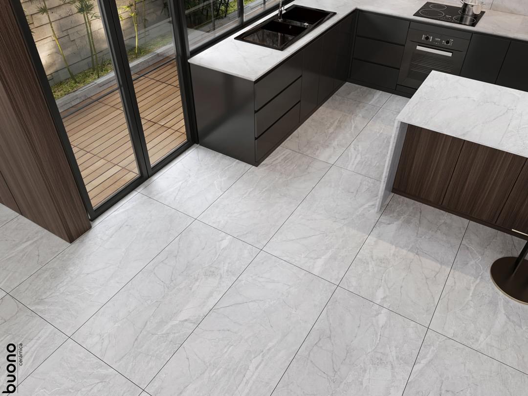 Фото в интерьере для кухни Buono Ceramica Stones