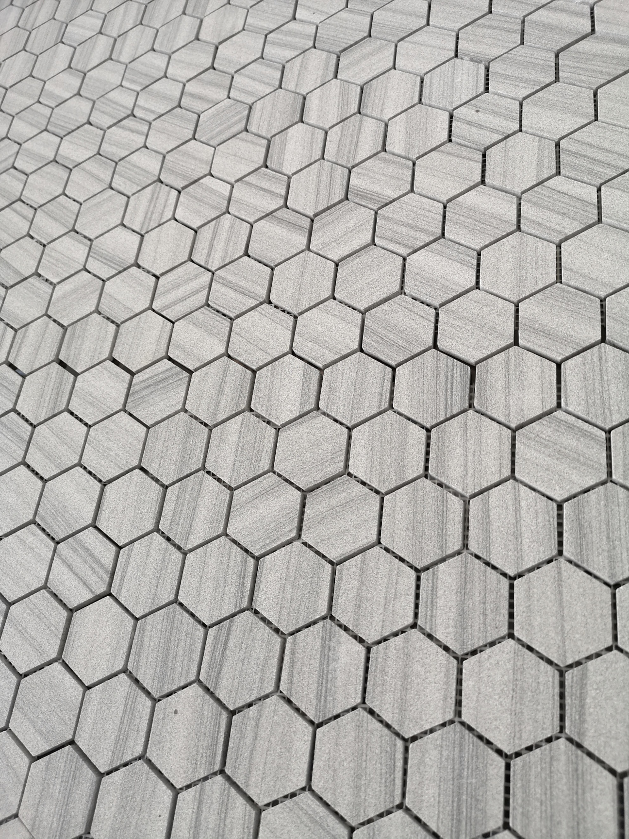 Каменная Leedo (Caramelle) Pietrine Hexagonal Marmara Grey POL hex 23x40x6 — фото 2
