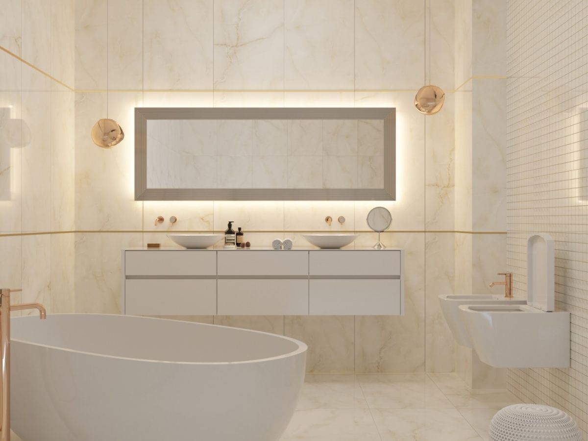 Фото в интерьере для ванной Casati Ceramica Onyx
