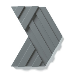 Керамогранит 760362 Rilievi 02 Ombra 45mm 36х31