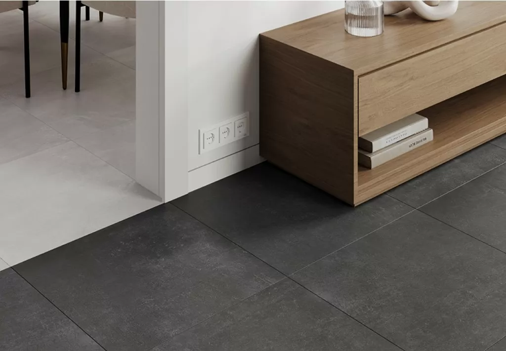 Фото в интерьере Ceradim Cement Strength Graphite