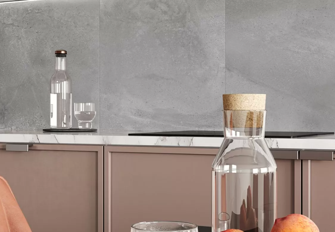 Фото в интерьере Ceradim Concrete Mystic Grey