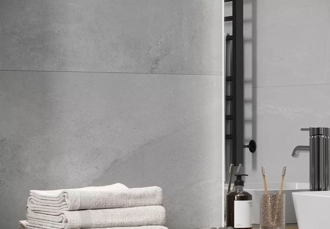 Фото в интерьере Ceradim Concrete Mystic Grey