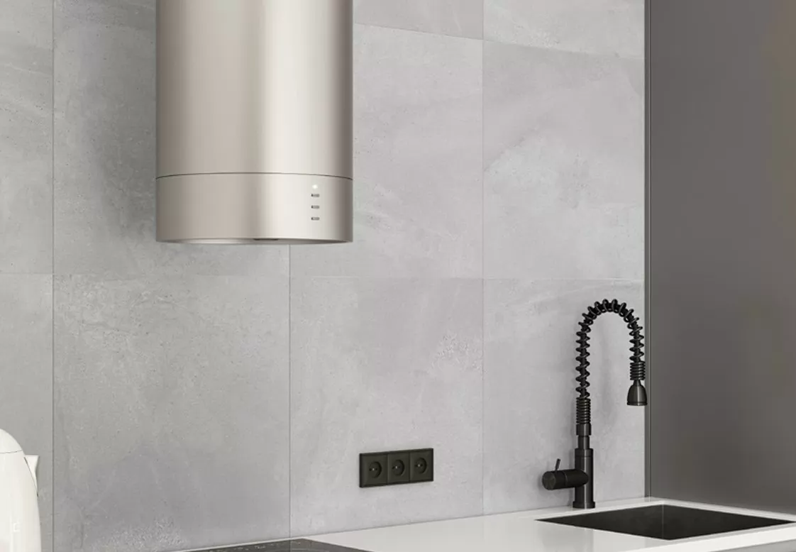 Фото в интерьере Ceradim Concrete Mystic Silver
