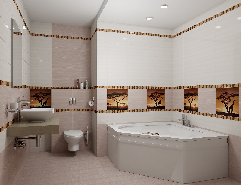 Фото в интерьере для ванной Ceramica Classic Africa