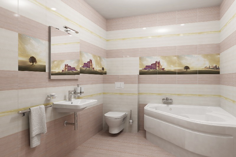 Фото в интерьере для ванной Ceramica Classic Castle