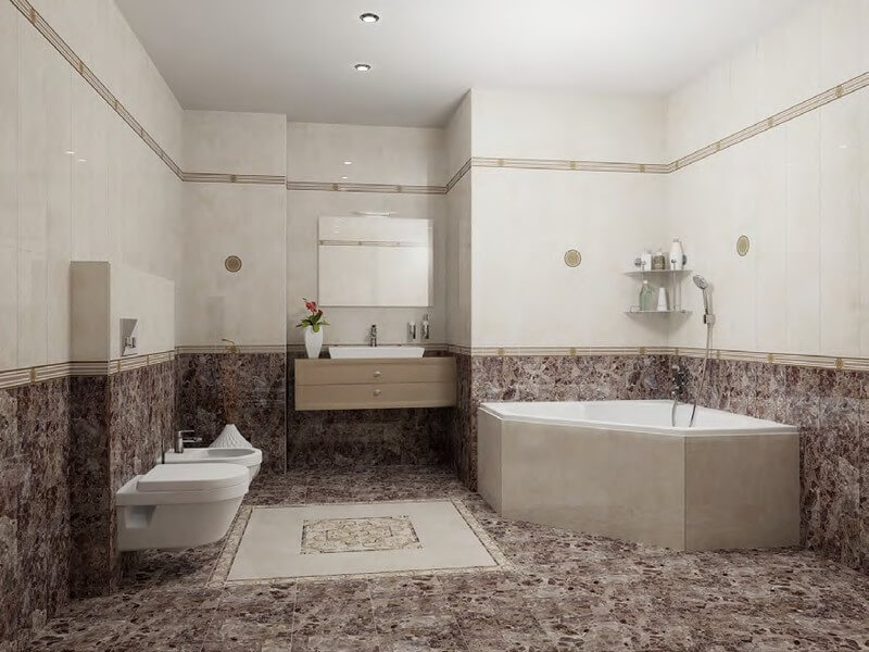Фото в интерьере для ванной Ceramica Classic Illyria Classic