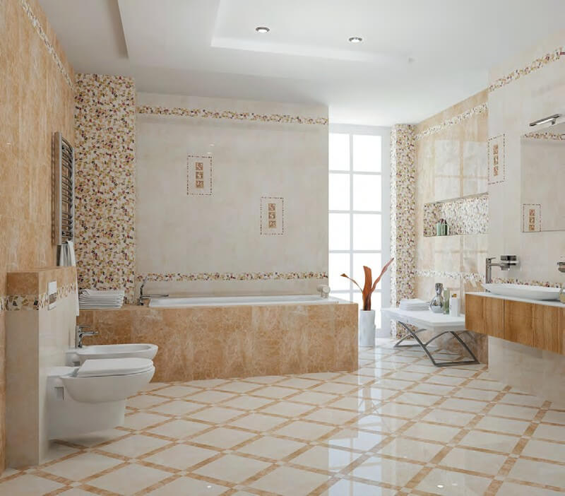 Фото в интерьере для ванной Ceramica Classic Illyria Vendom