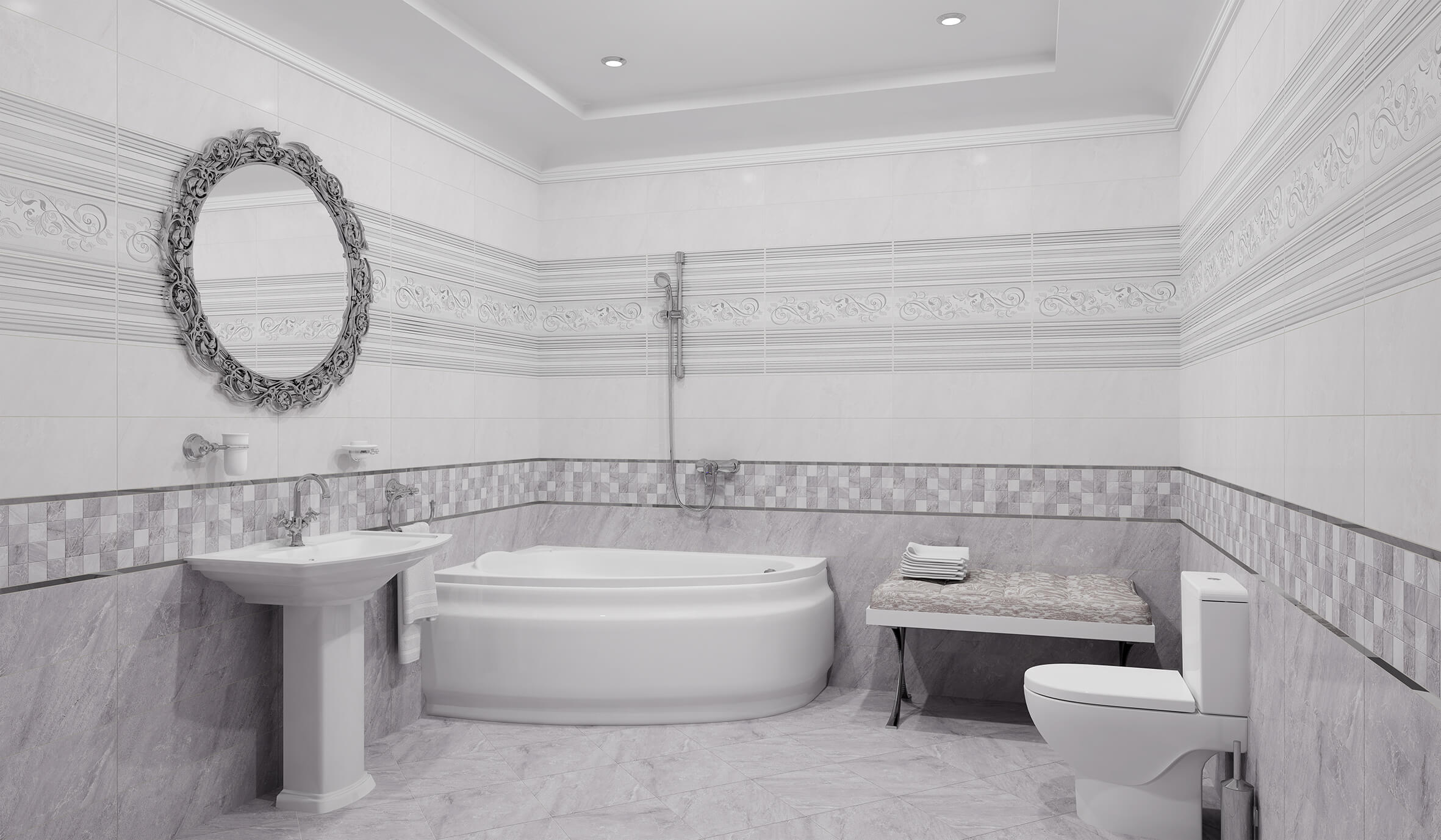 Фото в интерьере для ванной Ceramica Classic Мармара