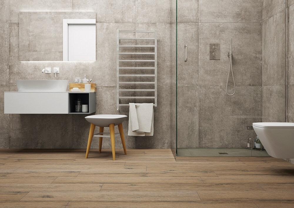 Фото в интерьере для ванной Cerrad Elegant Wood